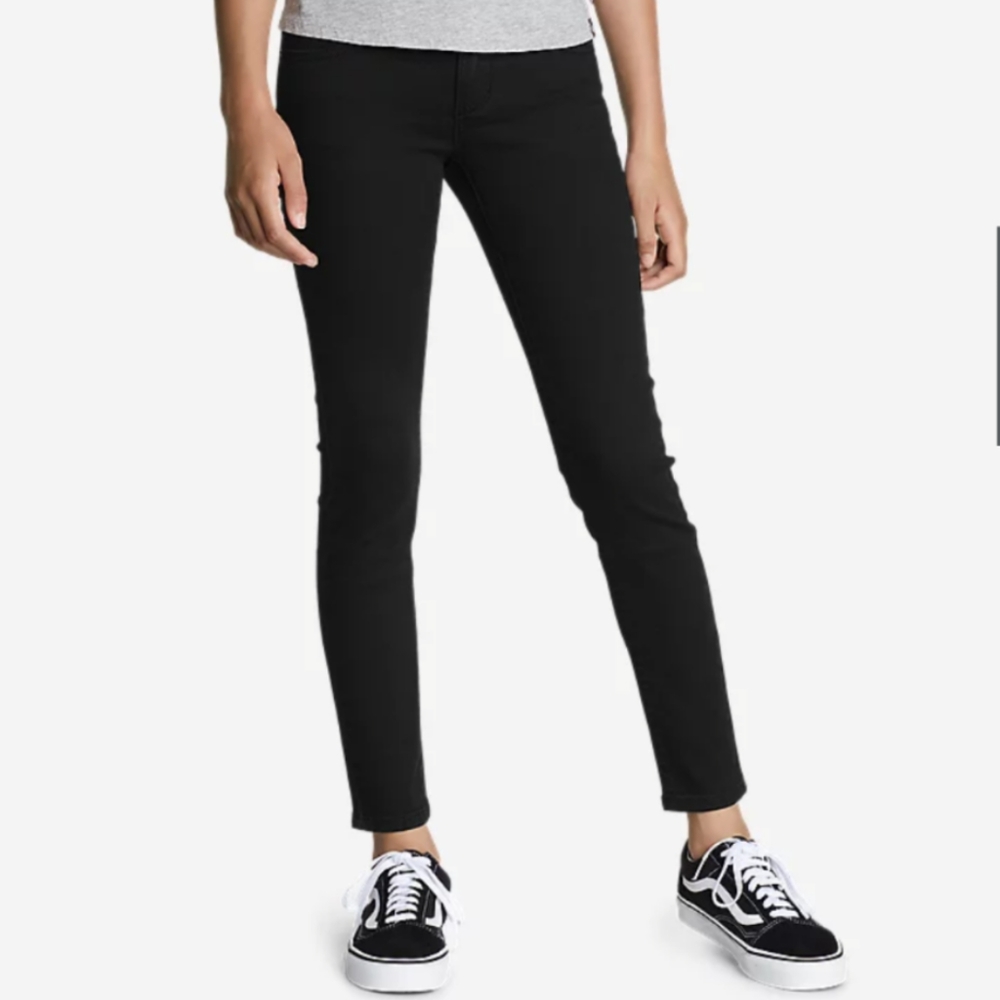 Eddie Bauer Girls Black Jean Pants, Sz Kids 10